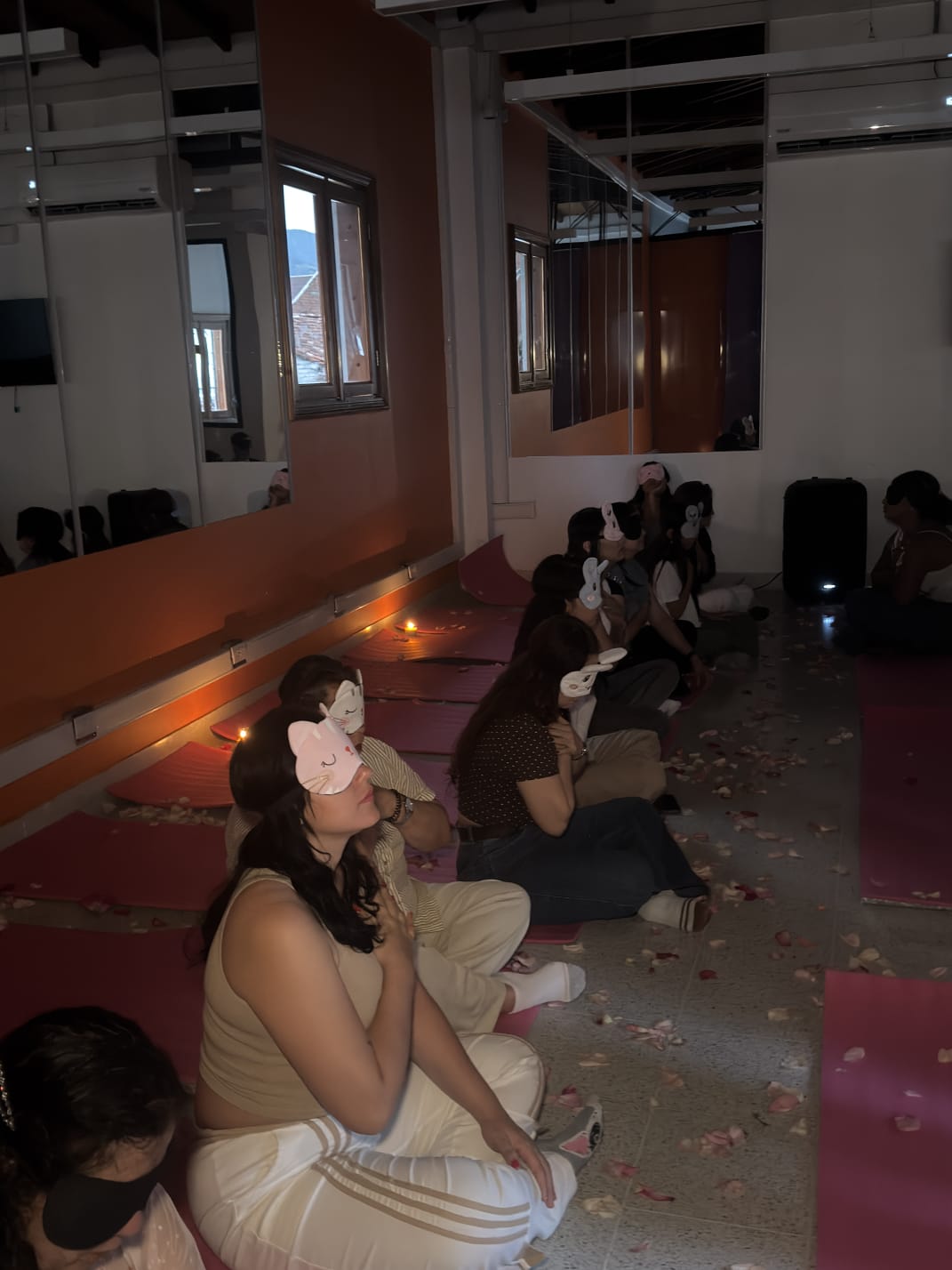 Momento de meditación e introspección